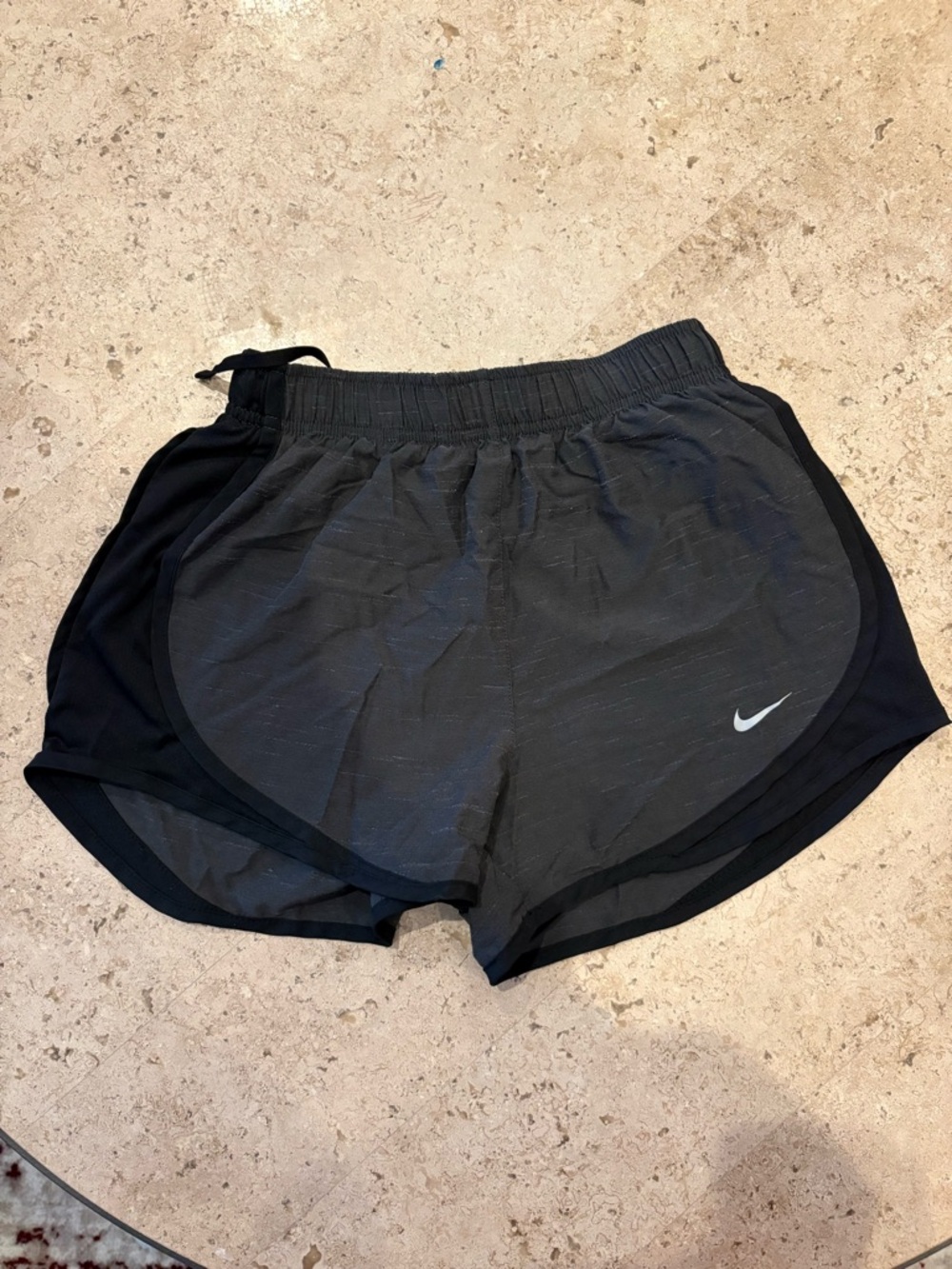Nike Black Women’s Running Shorts with Reflective Swoosh